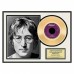 John Lennon gold framed record