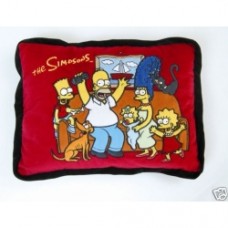 Simpsons cuscino rosso famiglia