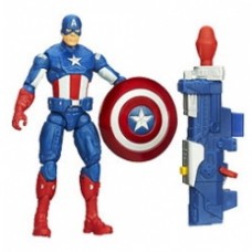 Marvel Captain America Super Soldier Gear Shockwave Blast Captain America Figure