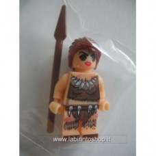 Brick-one barbarian lady with pike