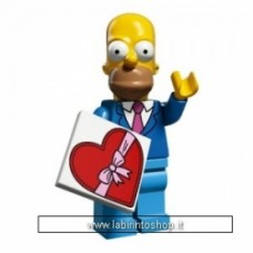 Simpsons Serie2: Homer in his best suit and tie 