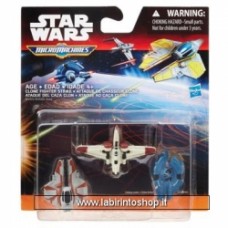 Star Wars Revenge of the Sith Micro Machines 3-Pack Clone Fighter Strike