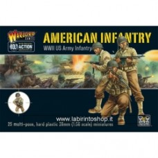 Warlord WWII American Infantry plastic boxed set