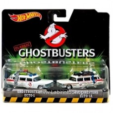 HOT WHEELS Ghostbusters - 1/64 ECTO-1 & ECTO-1A