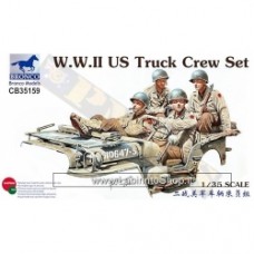 Bronco WWII US Truck Crew Set