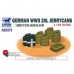 Bronco Kits 1/35 German 20L Jerry Cans WWII Model Kit