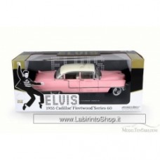 Elvis Presley's 1955 Pink Cadillac Fleetwood Series 60 - Greenlight 12950 - 1/43 Scale Diecast Model Toy Car