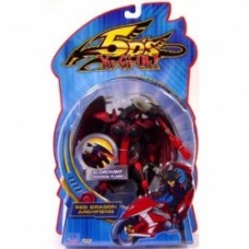 Yu-Gi-Oh 5D's Playmates Figures - RED DRAGON ARCHFIEND (Scorching Crimson Flare)