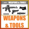 Lego armi e attrezzi e accessori