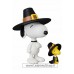 Peanuts Pilrgrim Snoopy and Woodstock UDF Mini-Figure