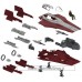 Star Wars The Last Jedi: Build & Play Model Kit: Resistance A Wing Red