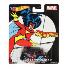 Hot Wheels Pop Culture Vehicle Marvel Spider Woman Quick D-Livery