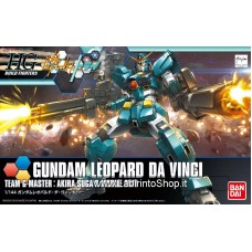 Bandai High Grade HG 1/144 Gundam Leopard da Vinci Gundam Model Kit