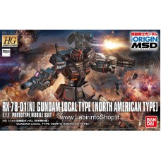 Bandai High Grade HG 1/144 Gundam Local Type North American Front Gundam Model Kit
