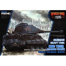 Meng wwt-003 Model – German King Tiger (Porsche turret) World War Toons