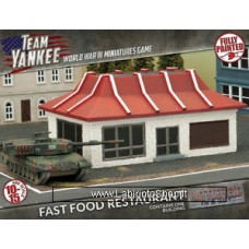 Team Yankee Battlefield In A Box: Fast Food Restaurant Scala 1/100