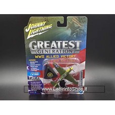 Johnny Lightning The Greatest Generation WWII Allied Vicotry Curtiss P-40E Warhawk 