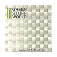Green Stuff World ABS Plasticard - OFFSET LINES