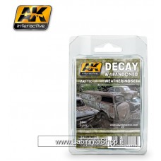 AK Interactive - AK4180 - Decay and Abandoned Weathering Set