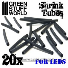 Green Stuff World Shrink tubes for LED connections