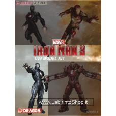 Iron Man 3 Iron Man Mk.40 Hyper Velocity Suits `Shotgun Armor` (Uncolored Kit) (Plastic model)