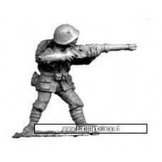 Dixon Minitures - 1/72 - WWII - TAL4 - Infantry standing firing rifle - full kit 