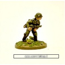 Dixon Minitures - 1/72 - WWII - GEM37 - Advancing, Schmeizer at ready