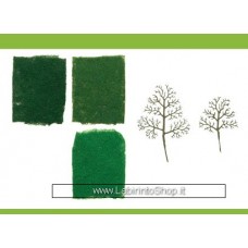 Hornby - Scale Scenics - Starter Tree Kits - Sycamore 75-100 mm x 16