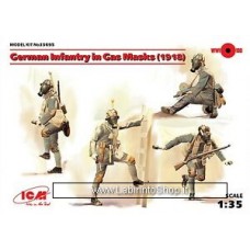 ICM 1/35 German Infantry in Gas Masks 1918
