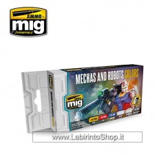 Ammo Mig Mig Robots and Mechas Colors