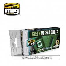 Ammo Mig Green Mechas Colors