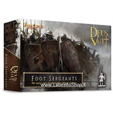 FireForge Games - Deus Vult - Foot Sergeants 28 mm
