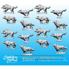 North Star Figures Barbarica FM10 - 15mm Wolf Pack