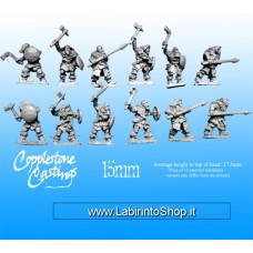North Star Figures Barbarica FM25 - 15mm Ice Tribe Warriors