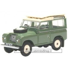 Oxford 1/43 Land Rover Series IIA Station Wagon Pastel Green Diecast Model