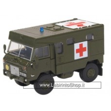 Oxford 1/76 Land Rover FC Ambulance - Nato Green Diecast Model