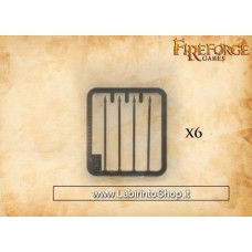 FireForge Games - Deus Vult - Dvwe03 - Spears 6cm