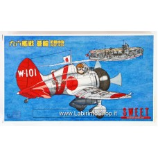 Sweet - Type 96 Carrier Fighter A5M4 SORYU Fighter Group 1/144 Scale Kit