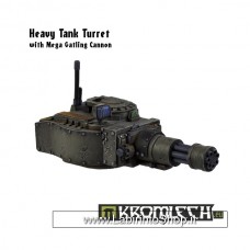 Kromlech Heavy Tank Turret with Mega Gatling Cannon 1/56