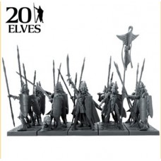 Kings of War - Elf Spearmen Regiment 1/56