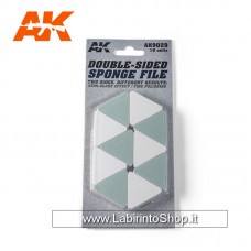 AK Interactive - AK9029 - Double-sided Sponge File 10 Units