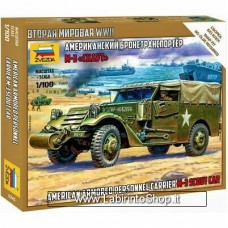 Zvezda - 6245 American Armored Personnel Carrier (Plastic model) 1/100
