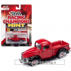 Racing Champions Mint 1/64 - 1940 Ford Pickup Truck Red