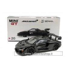 MINI GT 1:64 McLaren Senna Black TSM Model Diecast Model Car