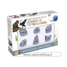 Animal Adventures Cats & Catacombs: Questing Tooth & Claw Miniatures 6-pack