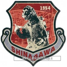 Godzilla Travel Sticker 1 Shinagawa