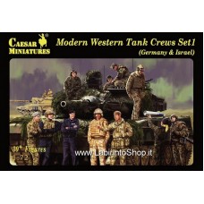 Caesar H102 - Modern Western Tank Crew Set1 - 30 figures 1/72