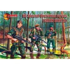 Mars 32008 - U.S. Special Uperation Forces Green Berets Vietnam War - 15 Figures 1/32