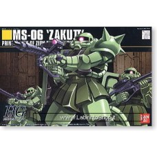 Bandai High Grade HG 1/144 MS-06 Zaku II Mass Production Type Gundam Model Kits