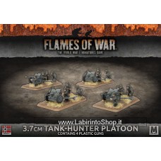 Flames Of War 3.7 Tank-hunter Platoon 4 pcs 1/100